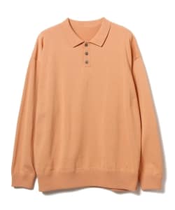 Crepuscule × BEAMS T / 別注 Long Sleeve Polo