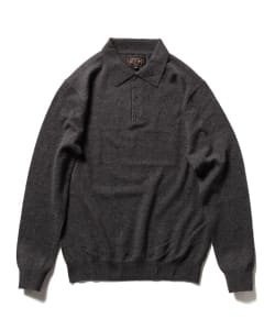 ▲BEAMS PLUS / ニット ポロシャツ
