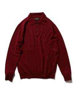 ▲BEAMS PLUS / ニット ポロシャツ