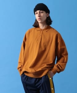 ▲【WEB限定】BEAMS / NEW STANDARD ルーズフィット ポロシャツ