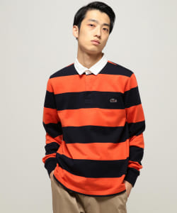 ▲LACOSTE × BEAMS / 別注 ラガーシャツ