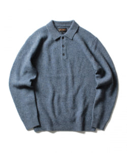▲BEAMS PLUS / ニット ポロシャツ