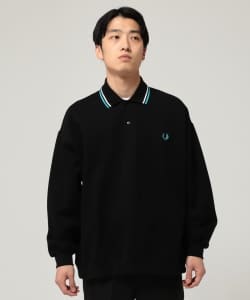 ▲FRED PERRY × BEAMS / 別注 オーバーサイズ ピケ シャツ