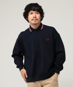 ▲FRED PERRY × BEAMS / 別注 オーバーサイズ ピケ シャツ