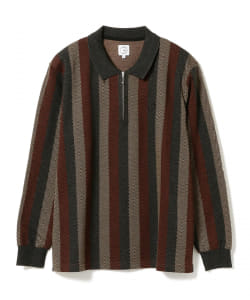 ▲POLAR SKATE CO. / Jacques Long Sleeve Polo Shirt