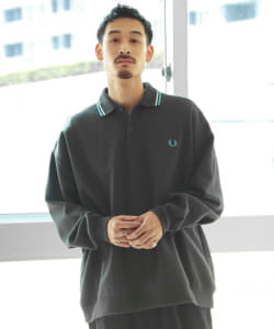 FRED PERRY × BEAMS / 男裝 別注 長袖 POLO衫