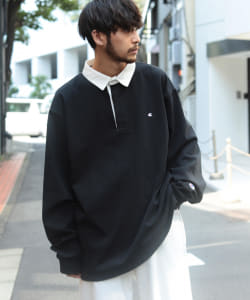 ▲Champion × BEAMS / 別注 Rugger Shirt