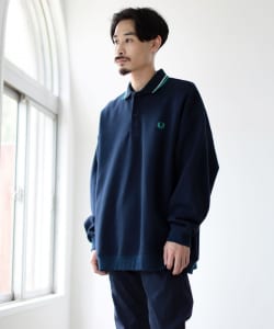 ▲FRED PERRY × BEAMS / 別注 Long Sleeve Pique Polo Shirt