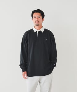▲Champion × BEAMS / 別注 ロングスリーブ ラガーシャツ