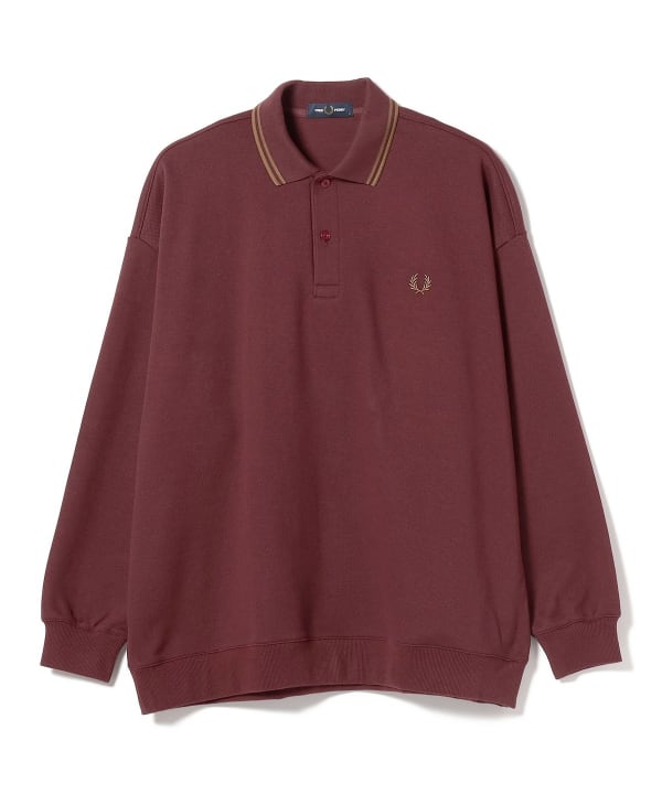 BEAMS（ビームス）FRED PERRY × BEAMS / 別注 ピケ ロングスリーブ ...