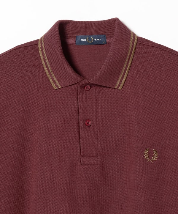 BEAMS（ビームス）FRED PERRY × BEAMS / 別注 ピケ ロングスリーブ ...