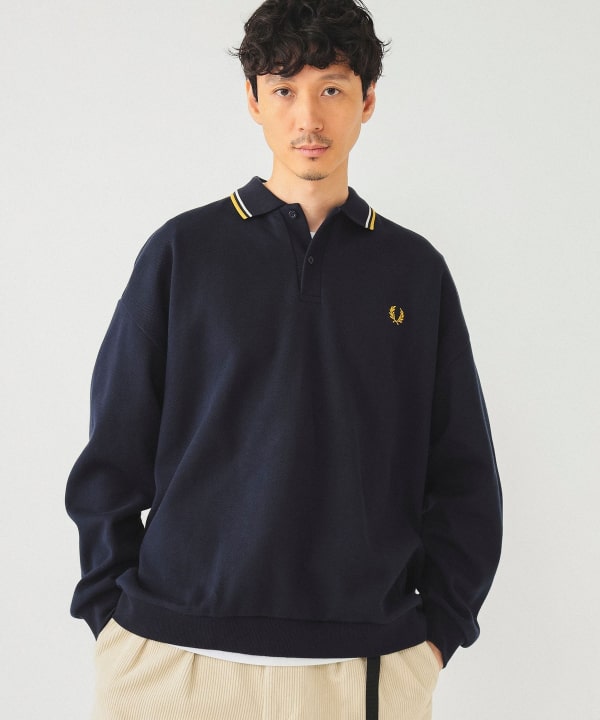 BEAMS（ビームス）【別注】FRED PERRY / ピケ スウェット シャツ（シャツ・ブラウス ポロシャツ）通販｜BEAMS