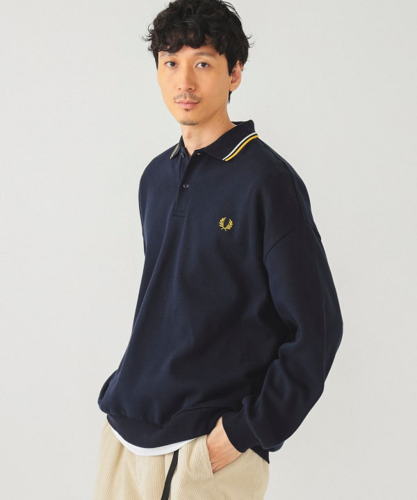 BEAMS（ビームス）【別注】FRED PERRY / ピケ スウェット シャツ（シャツ・ブラウス ポロシャツ）通販｜BEAMS