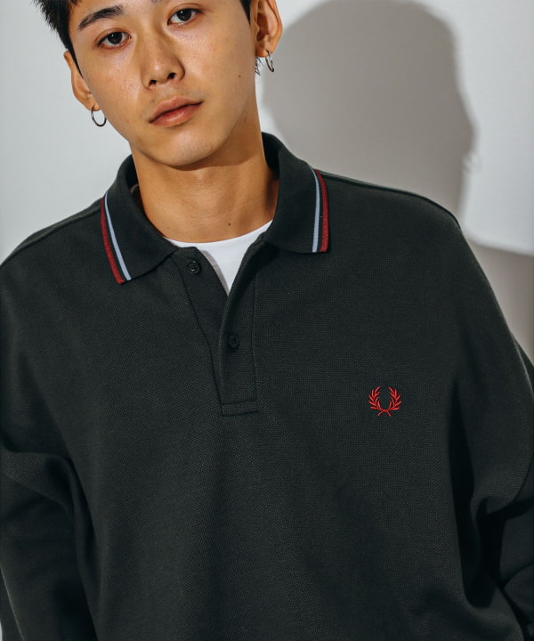 BEAMS（ビームス）【別注】FRED PERRY / ピケ スウェット シャツ（シャツ・ブラウス ポロシャツ）通販｜BEAMS