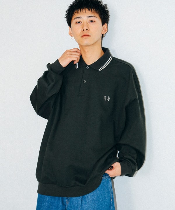 BEAMS（ビームス）【別注】FRED PERRY / ピケ スウェット ポロシャツ（シャツ・ブラウス ポロシャツ）通販｜BEAMS