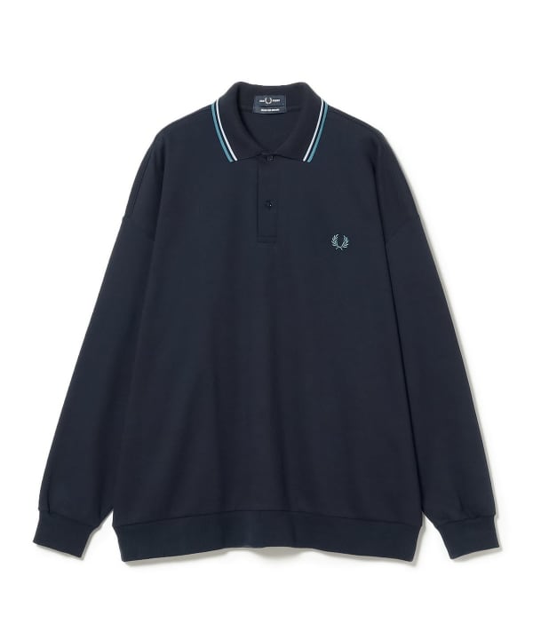 fred perry スウェット ポロシャツ