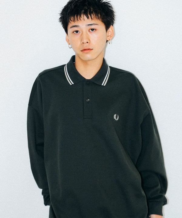 BEAMS（ビームス）【別注】FRED PERRY / ピケ スウェット ポロシャツ（シャツ・ブラウス ポロシャツ）通販｜BEAMS