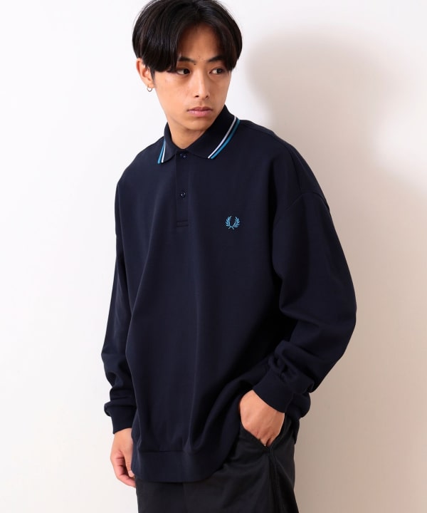 BEAMS（ビームス）【12/5新規値下げ】【別注】FRED PERRY / ピケ スウェット ポロシャツ（シャツ・ブラウス ポロシャツ）通販｜ BEAMS