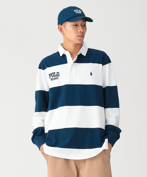 BEAMS×ポロラルフローレン　ラガーシャツ BEAMS（ビームス）【別注】POLO RALPH LAUREN / LS RUGBY SHIRT