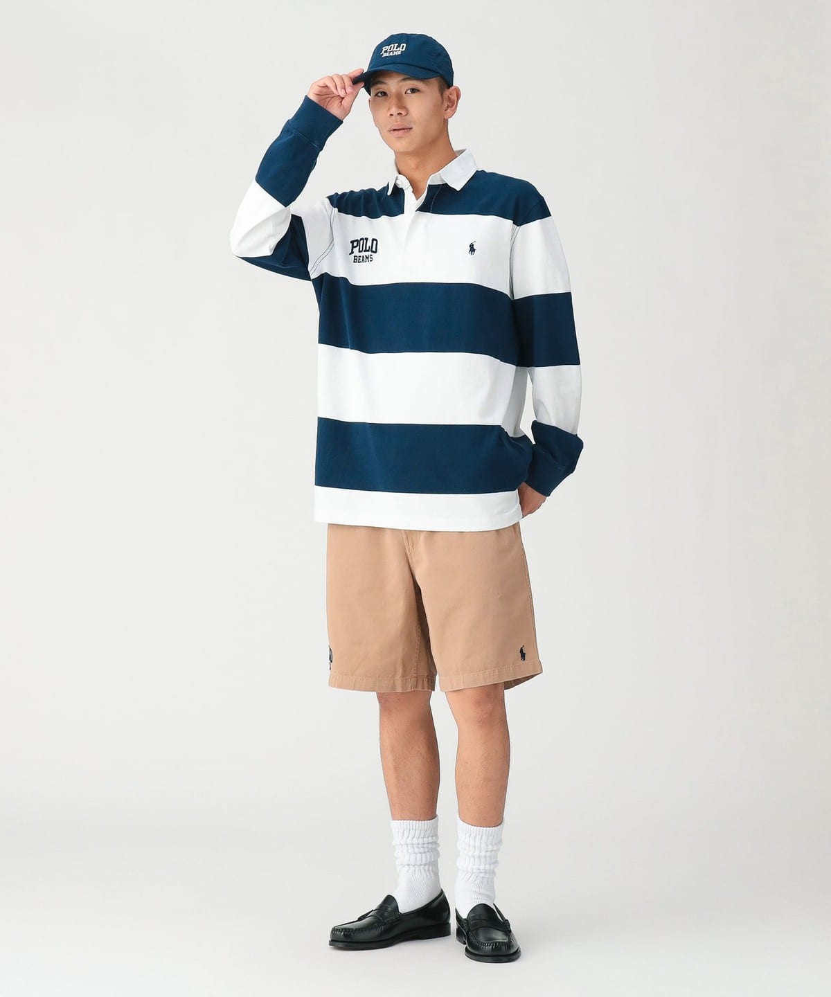 BEAMS（ビームス）【別注】POLO RALPH LAUREN / LS RUGBY SHIRT