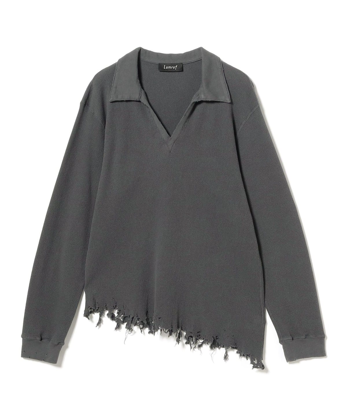 BEAMS（ビームス）Lamrof / Thermal Aging Polo（シャツ・ブラウス 