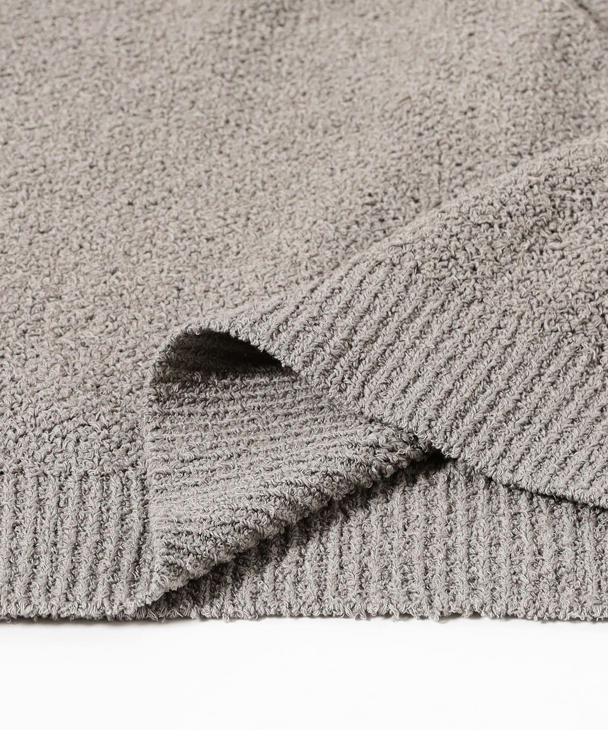 BEAMS（ビームス）UNUSED / HONEY COMB POLO KNIT（トップス ニット