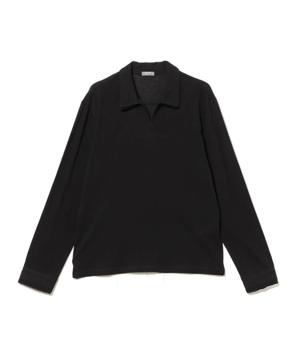 トップス polo shirt / BEAMS Beams Plus Half Zip Jacquard Knit Polo Shirt - Off White – Urban