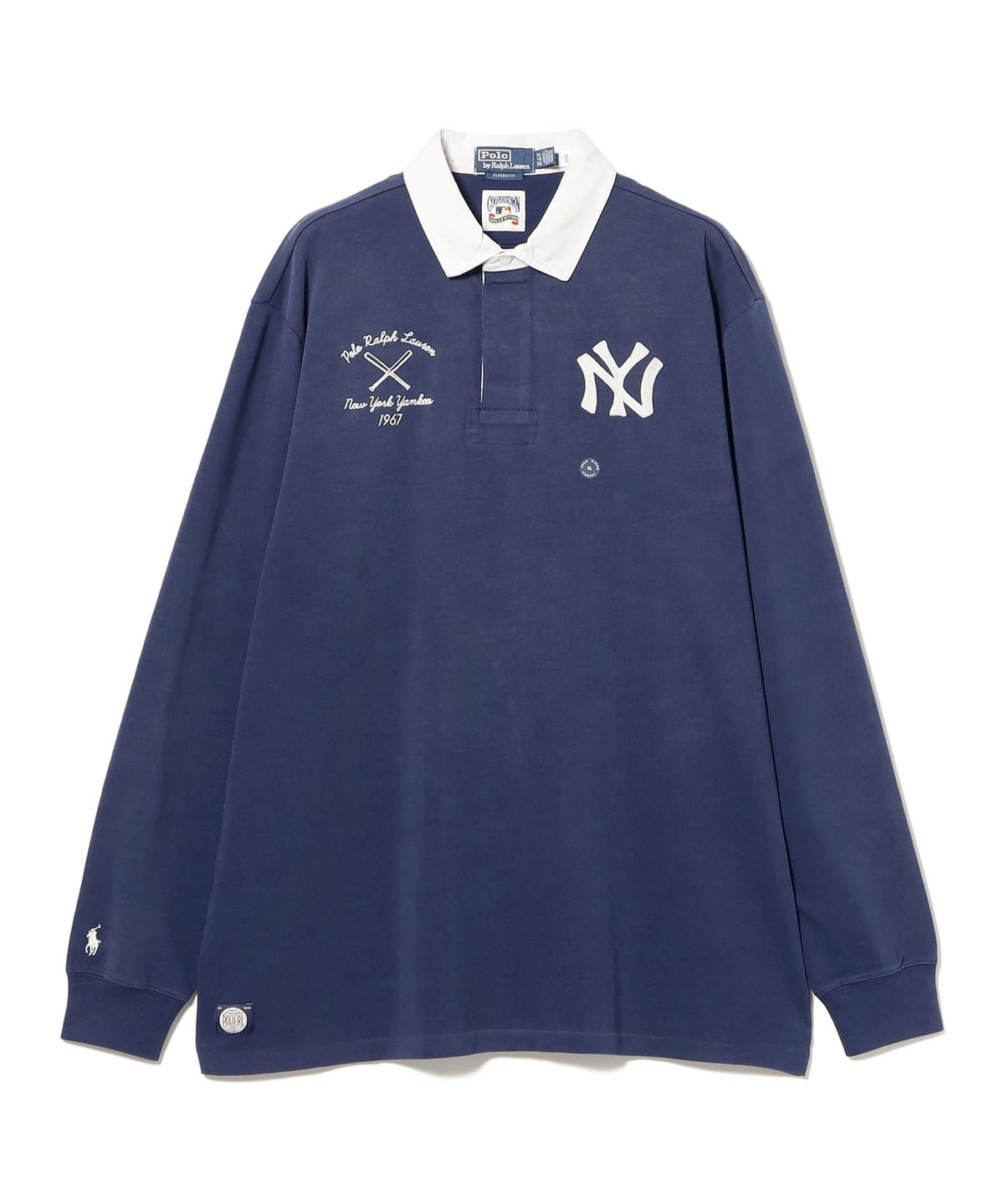 BEAMS ビームス別注　POLO RALPH LAUREN / 長袖シャツ BEAMS（ビームス）POLO RALPH LAUREN / Yankees Rugby Shirt（シャツ