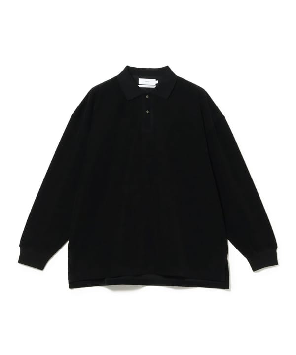 Graphpaper / Pique Velour Jersey L/S Polo