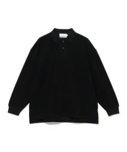 Graphpaper / Pique Velour Jersey L/S Polo