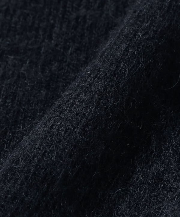 AURALEE / BABY SURI ALPACA 透明针织跳跳马球衫