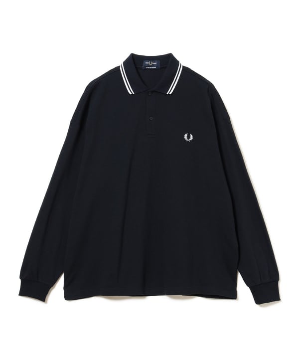 【+10%ポイントUP】【別注】FRED PERRY / Pique Long Sleeve Polo Shirt