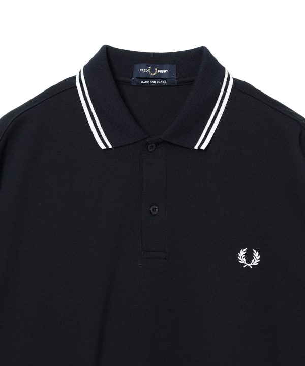【+10%ポイントUP】【別注】FRED PERRY / Pique Long Sleeve Polo Shirt