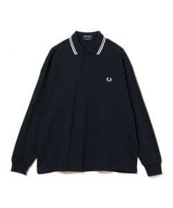 【+10%ポイントUP】【別注】FRED PERRY / Long Sleeve Pique Polo Shirt