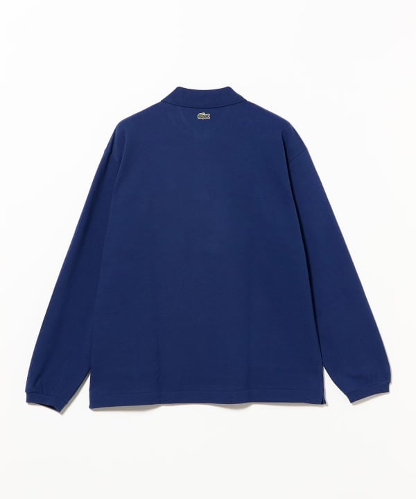 【別注】LACOSTE / ヘビーカノコ ロングスリーブ ポロ 大人の余裕を醸すドロップショルダー