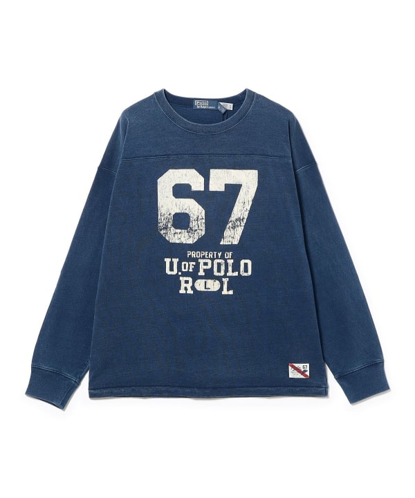 POLO RALPH LAUREN / リラックスフィット フットボールロングＴシャツ