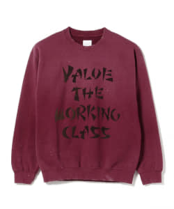 SASQUATCHFABRIX. / VALUE THE WORKING CLASS VINTAGE SWEAT