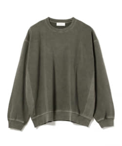 WELLDER / Garmentdyed Crewneck Sweat