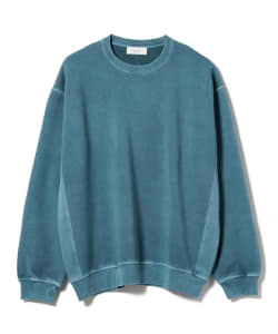 WELLDER / Garmentdyed Crewneck Sweat