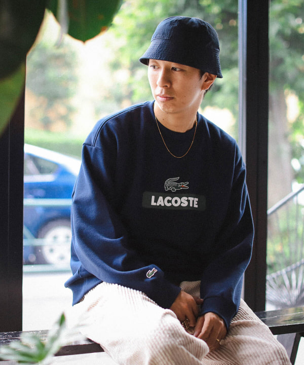 BEAMS（ビームス）LACOSTE for BEAMS / 別注 Big Logo Sweat（トップス