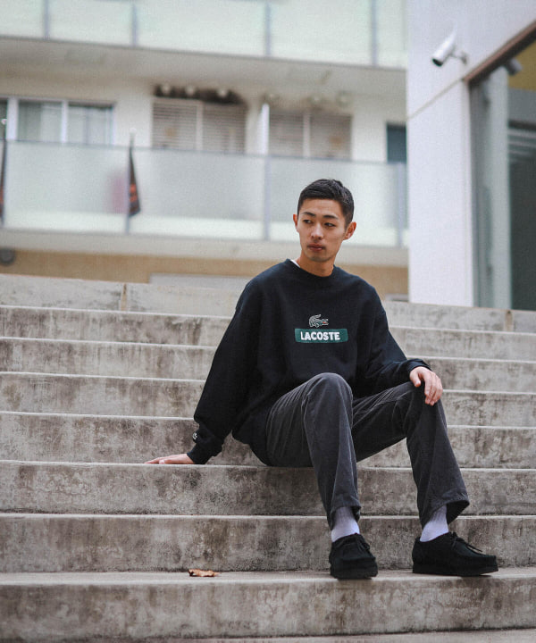 BEAMS(ビームス)LACOSTE for BEAMS / 別注 Big Logo Sweat(トップス