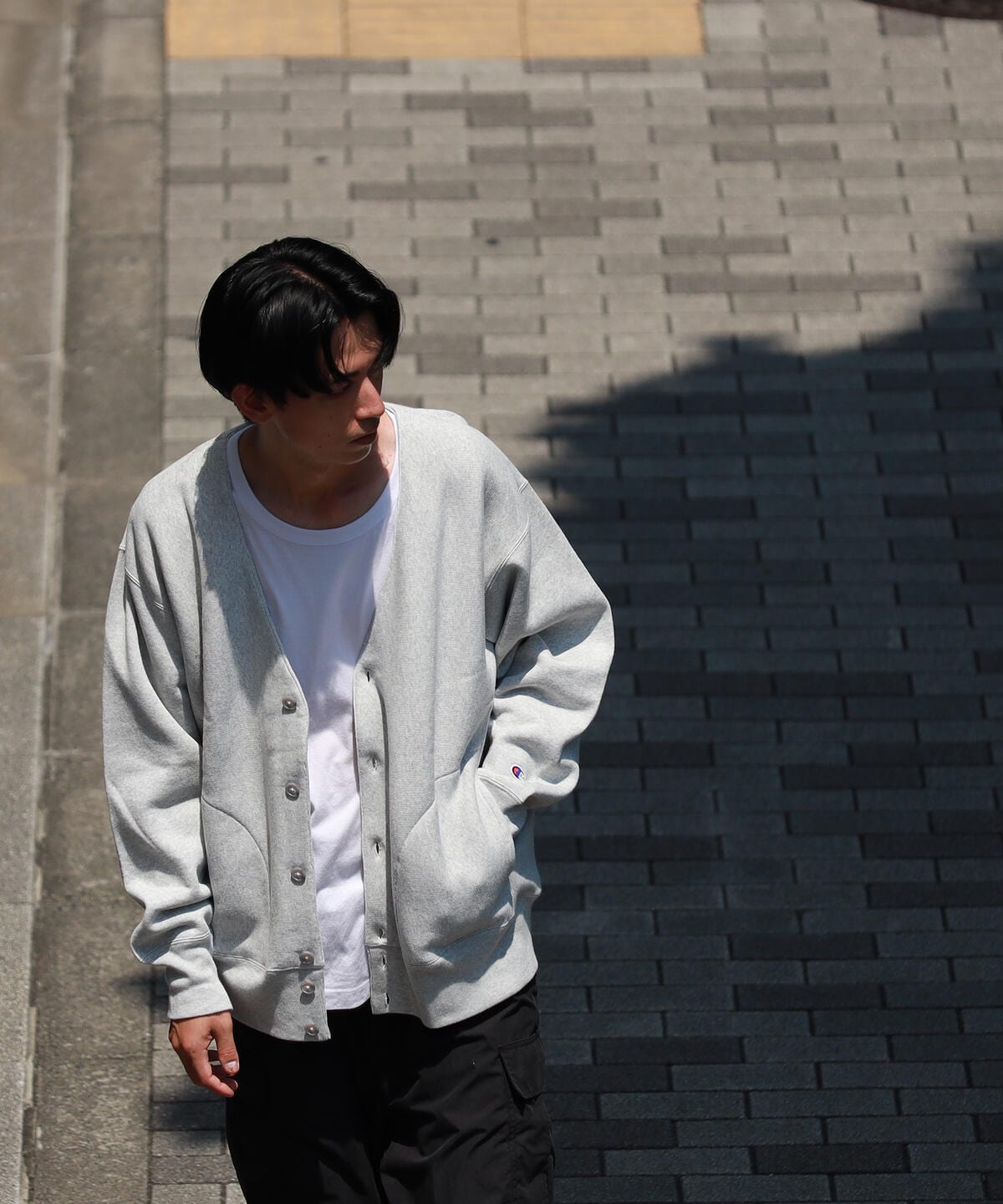 BEAMS（ビームス）Champion × BEAMS / 別注 Sweat Cardigan