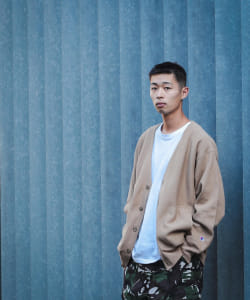 ▲Champion × BEAMS / 別注 Sweat Cardigan