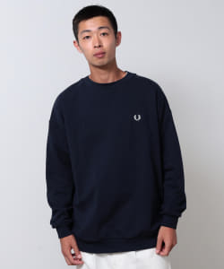 FRED PERRY × BEAMS / 別注 男裝 Embroidery Crewneck Sweat