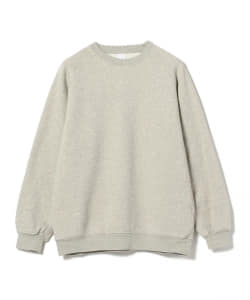 ▲COMOLI / コットン 吊裏毛 クルーネック