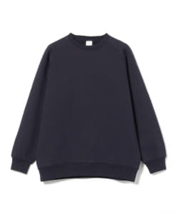 ▲COMOLI / コットン 吊裏毛 クルーネック