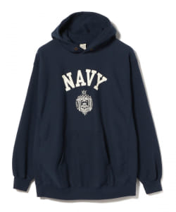 BUZZ RICKSON'S × BEAMS / 別注 US Navy Hoodie NAVY