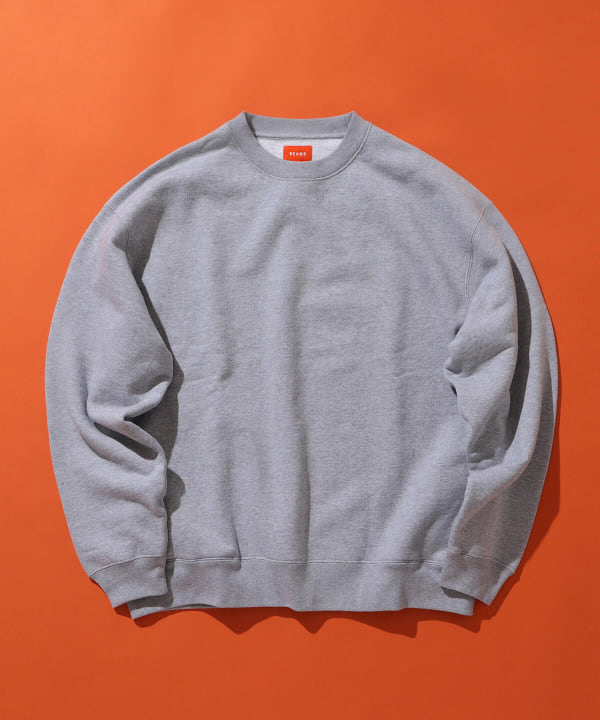 BEAMS [BEAMS] BEAMS / Wide Crew Neck Sweat (Top Sweat) Mail Order 