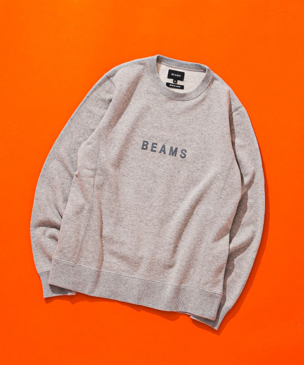 BEAMS BEAMS / 男裝LOGO 圓領衛衣（上衣衛衣）網購｜BEAMS