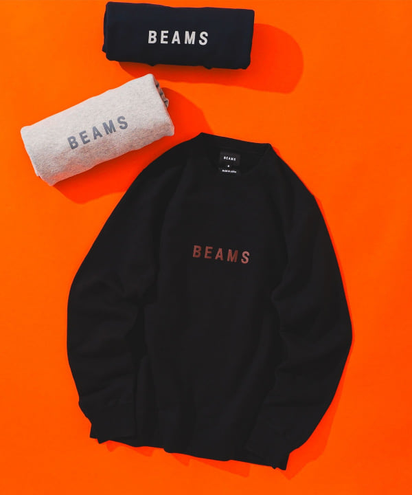 BEAMS BEAMS / 男裝LOGO 圓領衛衣（上衣衛衣）網購｜BEAMS